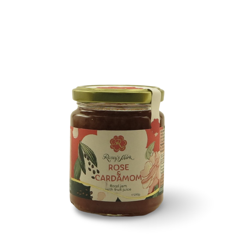 Конфитюр от рози и кардамон, 290 гр, буркан